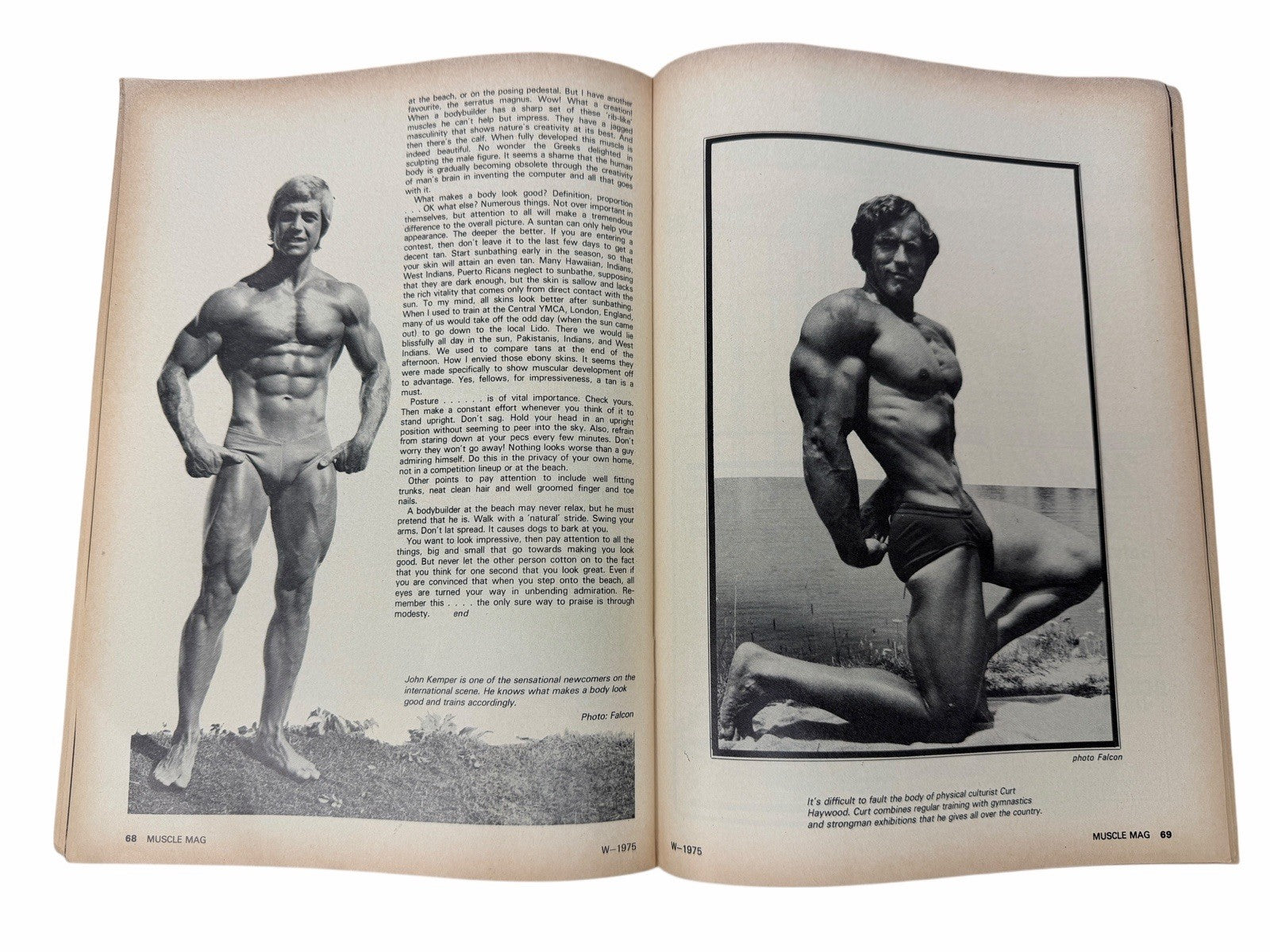 MUSCLE MAG INTERNATIONAL Vol 1 Issue 2 & 3 Rafael Olivera Frank Zane Bodybuilder
