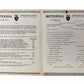 Vintage 1963 MITTERSILL Alpine Inn DINNER & WINE MENU Franconia Notch NH Austria