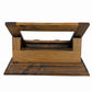 Vintage Spanish Carved Wood Tabletop Missal Book Music Stand Lectern Molded Base