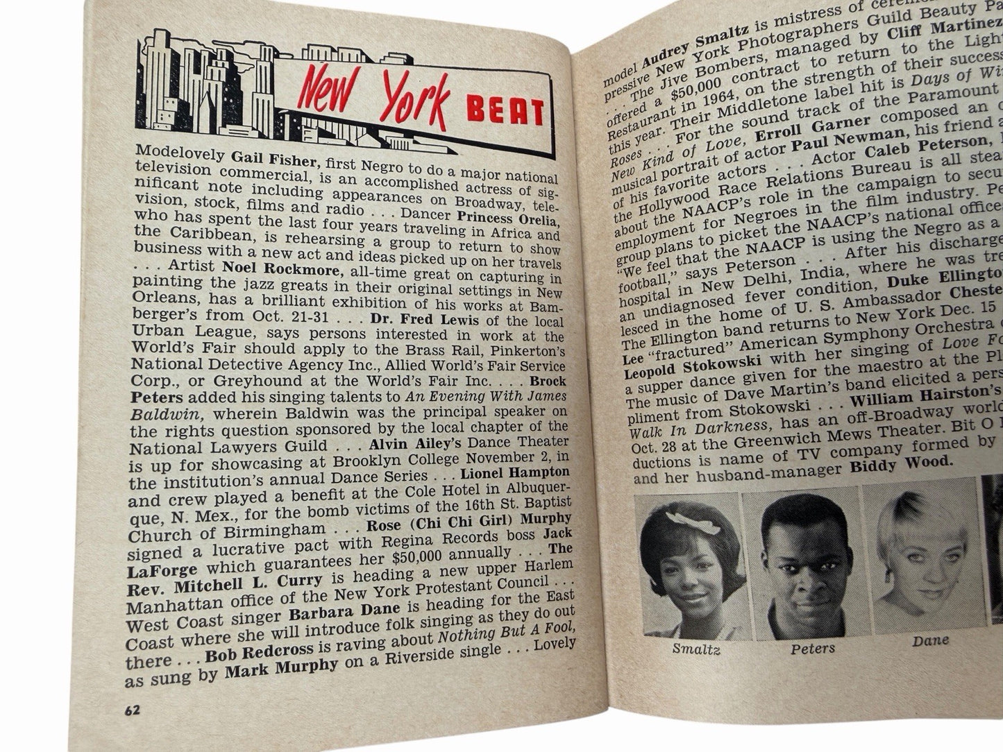 JET Magazine October 31 1963 Janet Wilson RFK Ebony Fashion Fair Civil Rights