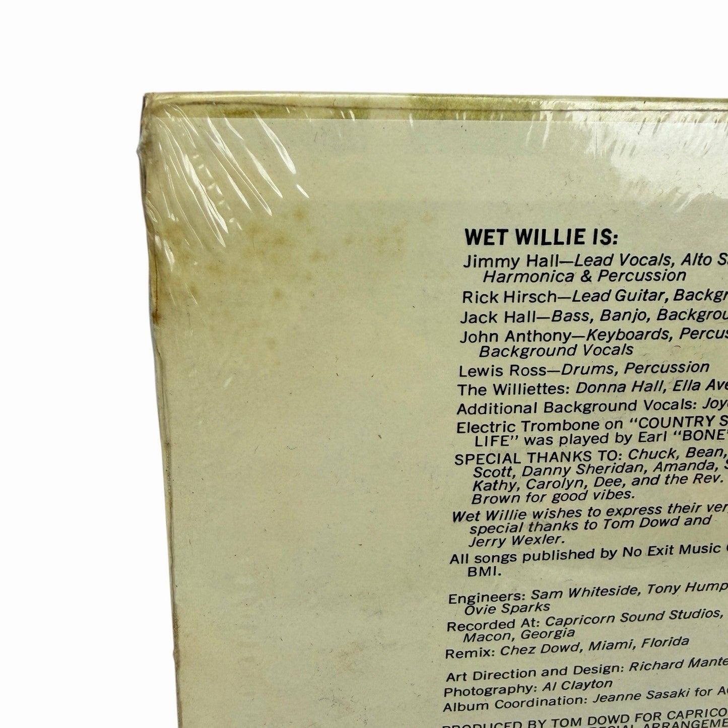 Sealed WET WILLIE Keep On Smilin' LP 1974 ORIGINAL CP-0128 Capricorn NEW Vinyl