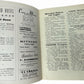Vintage 1959 Italy FLORENCE WEEKLY Tourist Handbook Travel Map Ads Guide Book