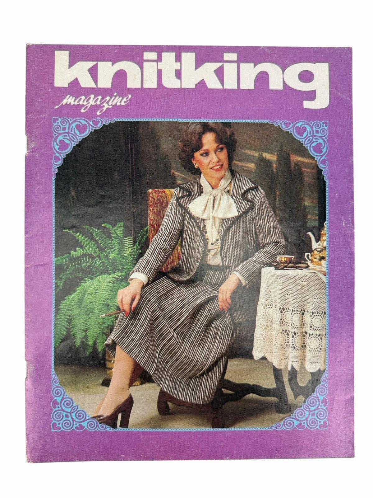 Vintage 1970’s & 1980’s Lot 23 Issues KNITKING MAGAZINE Knitting Patterns Mod