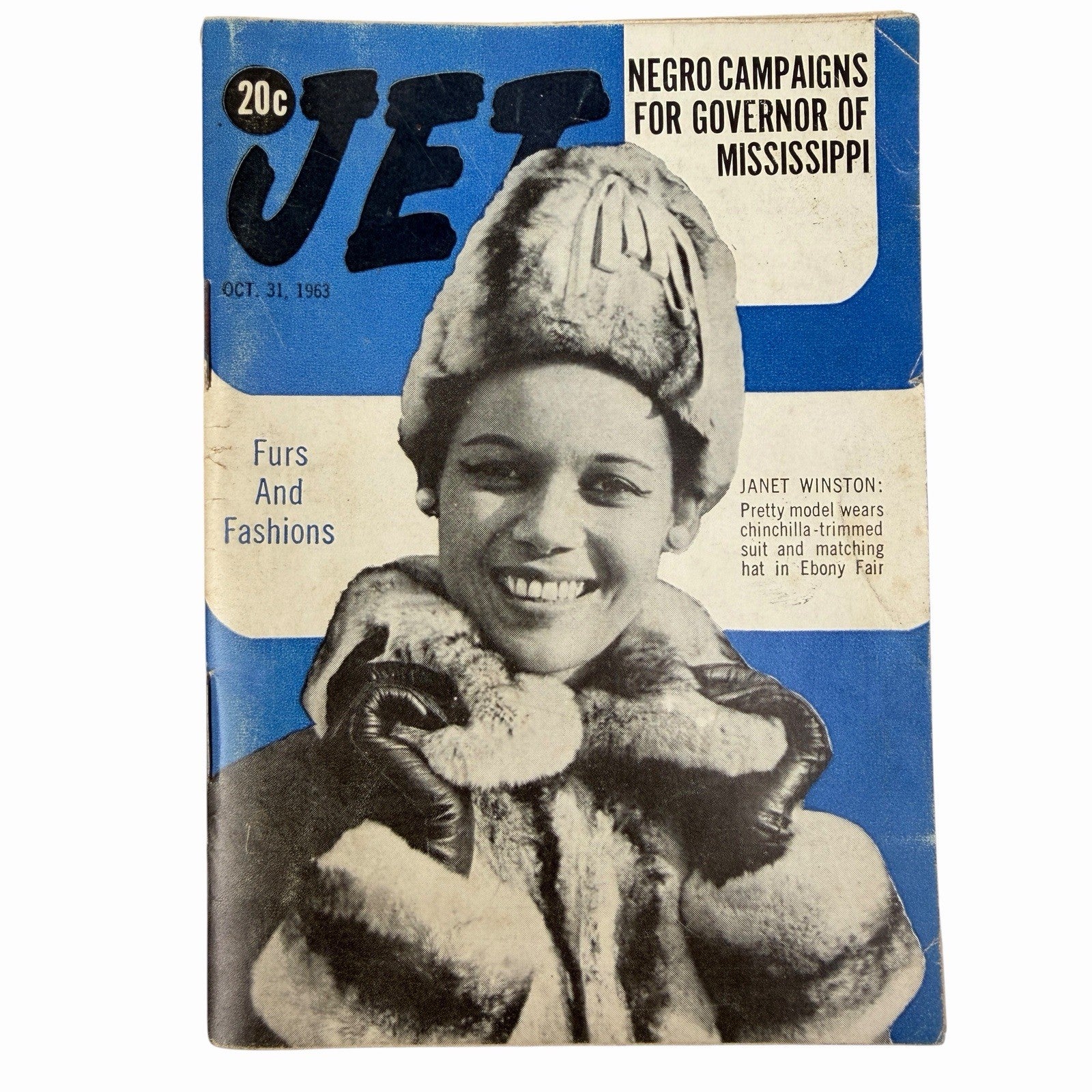 JET Magazine October 31 1963 Janet Wilson RFK Ebony Fashion Fair Civil Rights