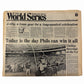 PHILLIES 1980 WORLD SERIES CHAMPIONS Philadelphia Inquirer Newspaper Collection