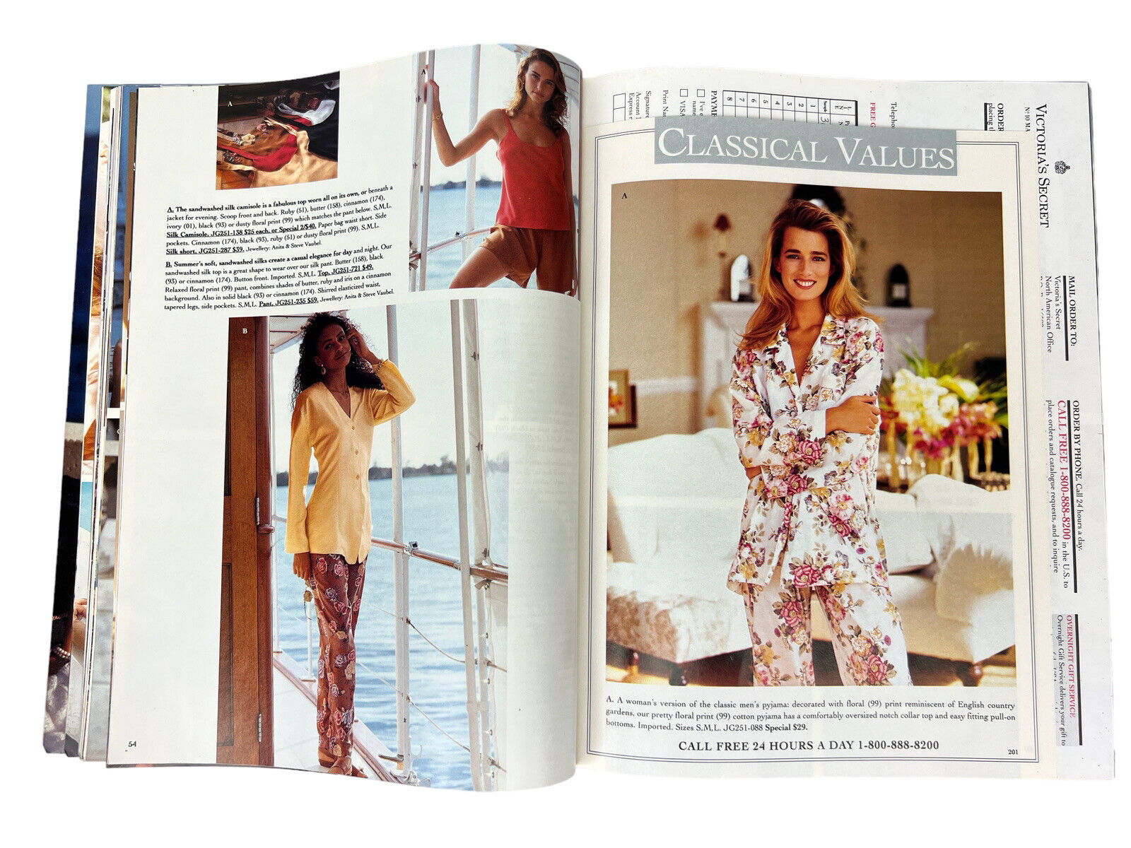 VINTAGE Victoria's Secret SUMMER 1991 CATALOG London Margaret St