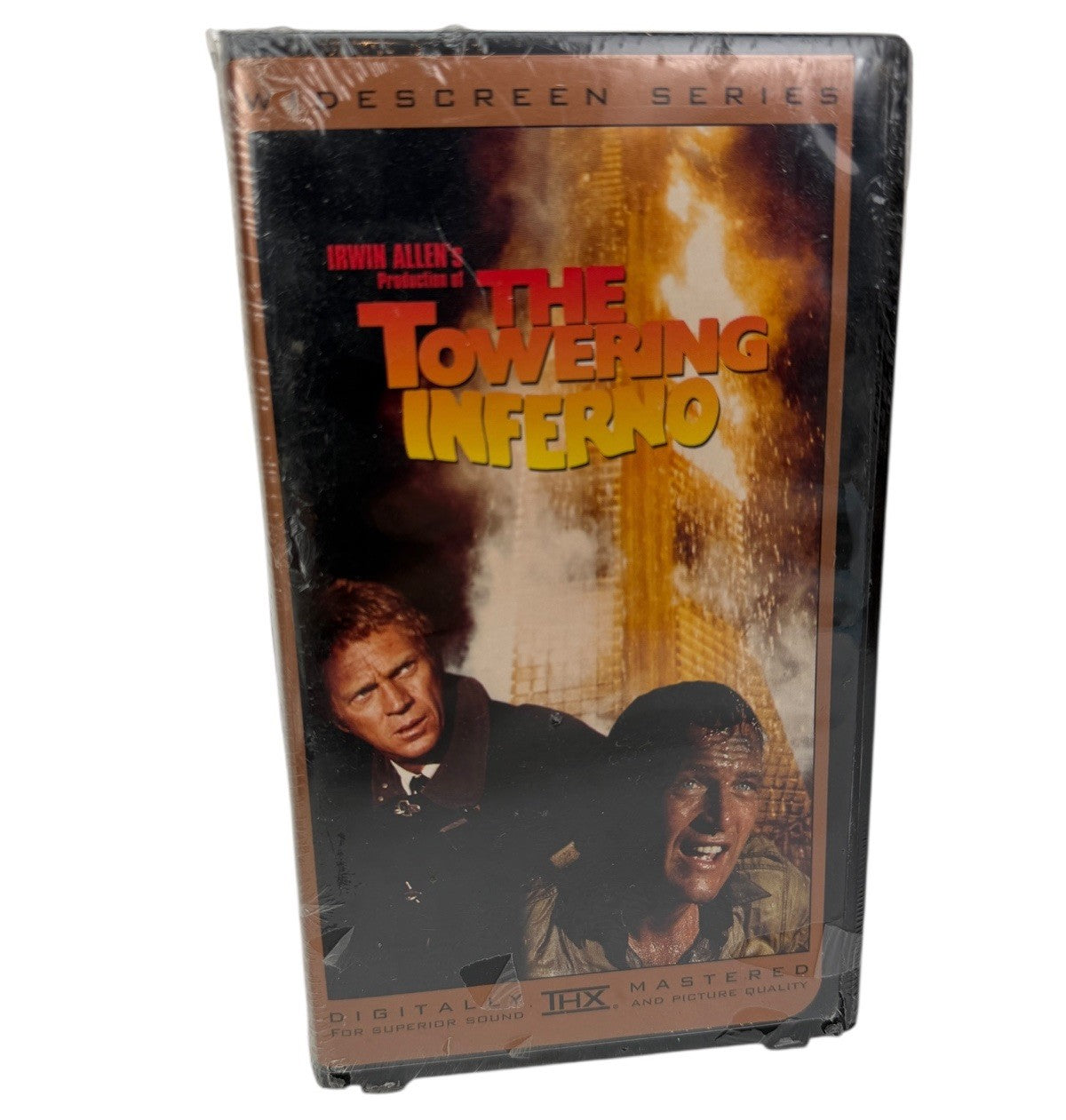 Sealed THE TOWERING INFERNO (1974) VHS Brand New Stamped Clamshell Case 1996
