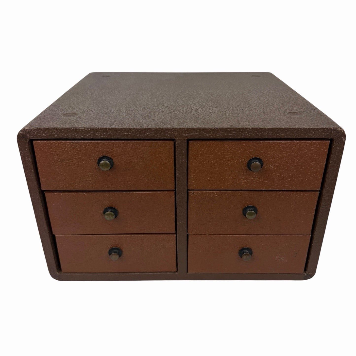Vintage 1950’s DAVID WHITE 35mm 3D Stereo REALIST SLIDES 6 Drawer Cabinet Case