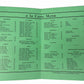 Vintage 1944 LIBERTY RESTAURANT Menu 1501 East Passyunk Philadelphia PA WWII Era