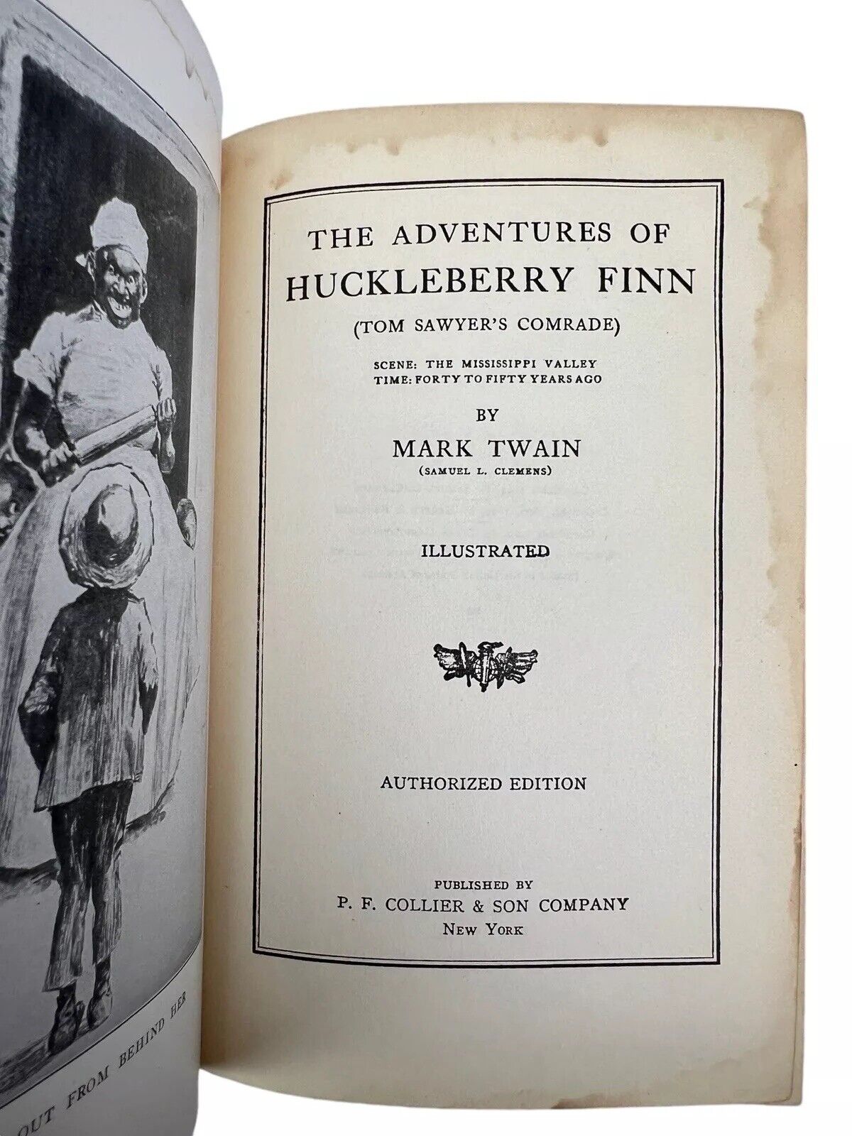 Mark Twain (Set factory of 10 Books) 1917 By Collier Company