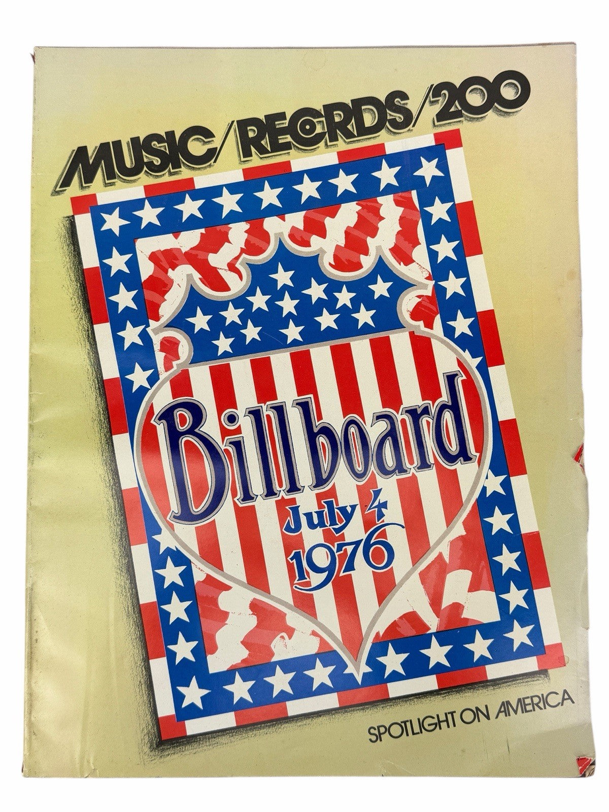 Billboard Magazine July 4, 1976 Spotlight on America BICENTENNIAL Edition KISS