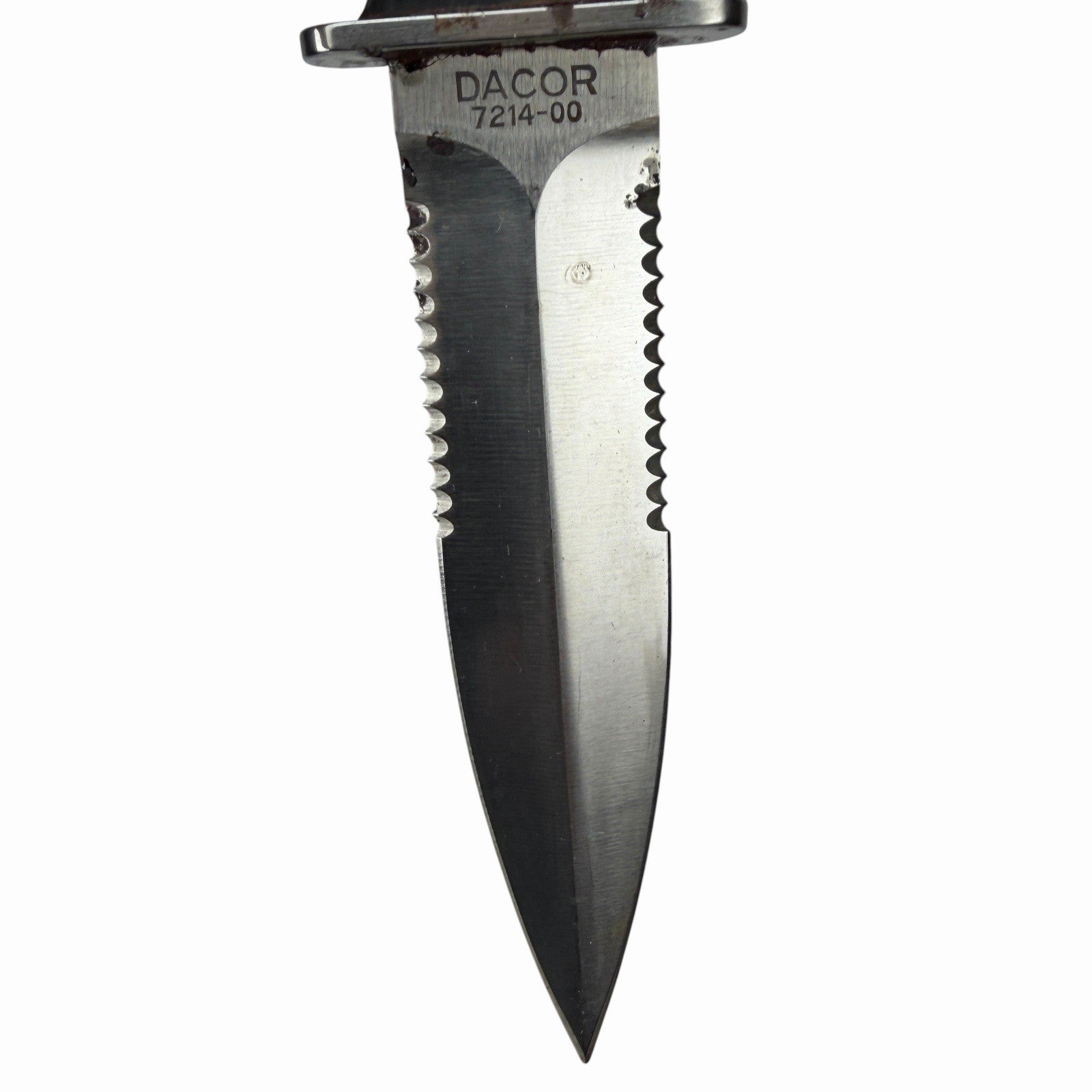 DACOR Hi-Tech Diver's Dagger 7214-00 Stainless Steel Japan w/ STRAP Scuba Knife