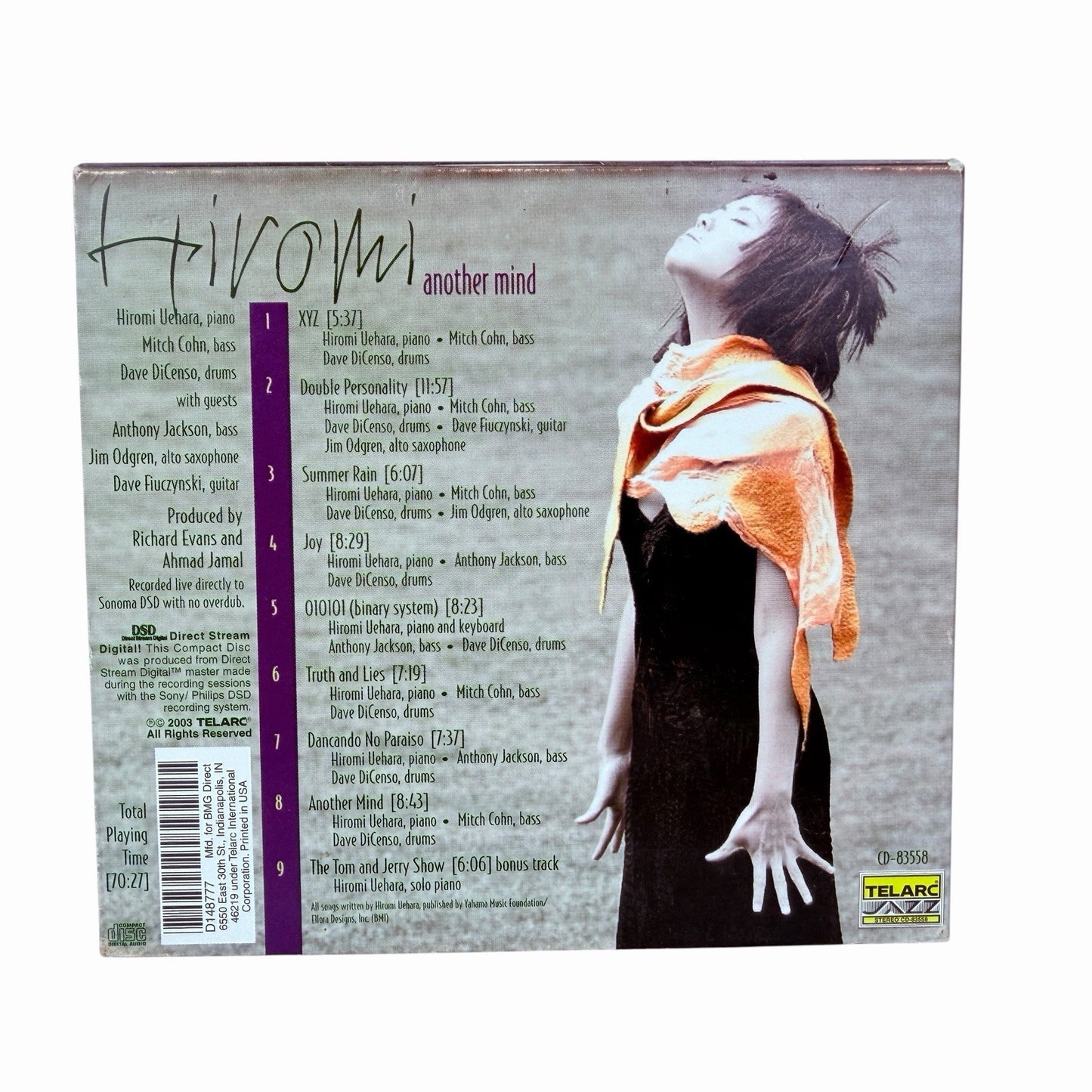 HIROMI Uehara - ANOTHER MIND - Audio CD (2003 Telarc) Jazz Piano Ahmad Jamal
