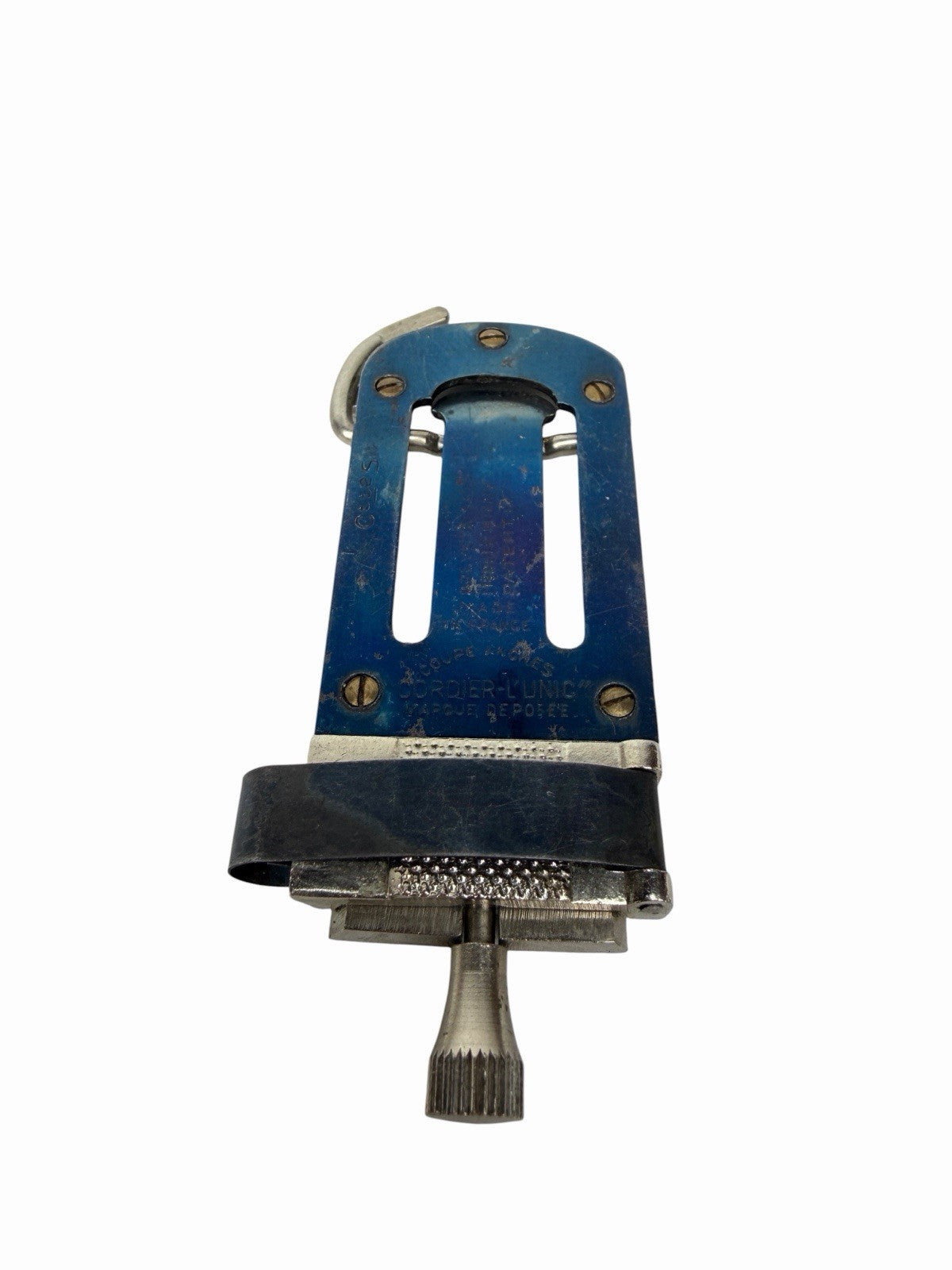 CORDIER L'UNIC  Bb SOPRANO CLARINET REED TRIMMER CLIPPER CUTTER Antique France