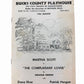 Vintage 1962 Bucks County Playhouse NEW HOPE PA Playbill & Season Handbill Flyer