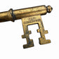 Vintage 1925 SAN FRANCISCO CA Key To The City THERMOMETER Cast Souvenir ANTIQUE