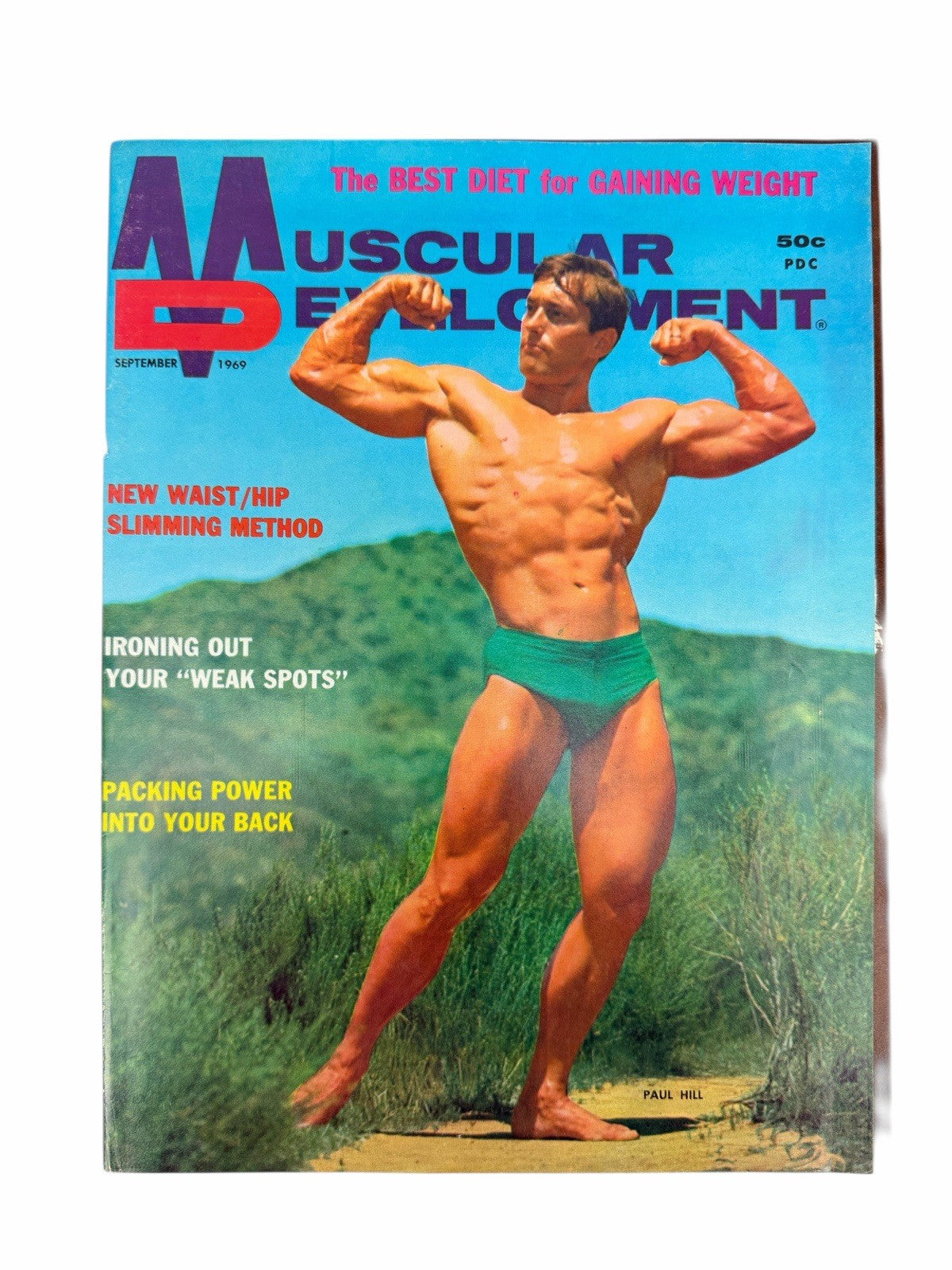 1969 MUSCULAR DEVELOPMENT Magazine 8 ISSUES Vintage Bodybuilding Weightlifting