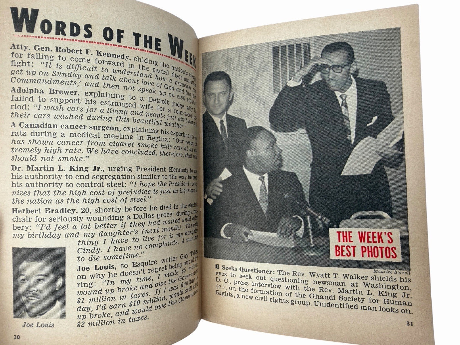 1962 JET Magazine LOT OF 4 Edward Johnson Joyce Bryant Hilda Simms Civil Rights