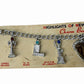 Vintage 1950’s NEW YORK CITY NYC Souvenir Charm Bracelet w/ Original Card ENCO