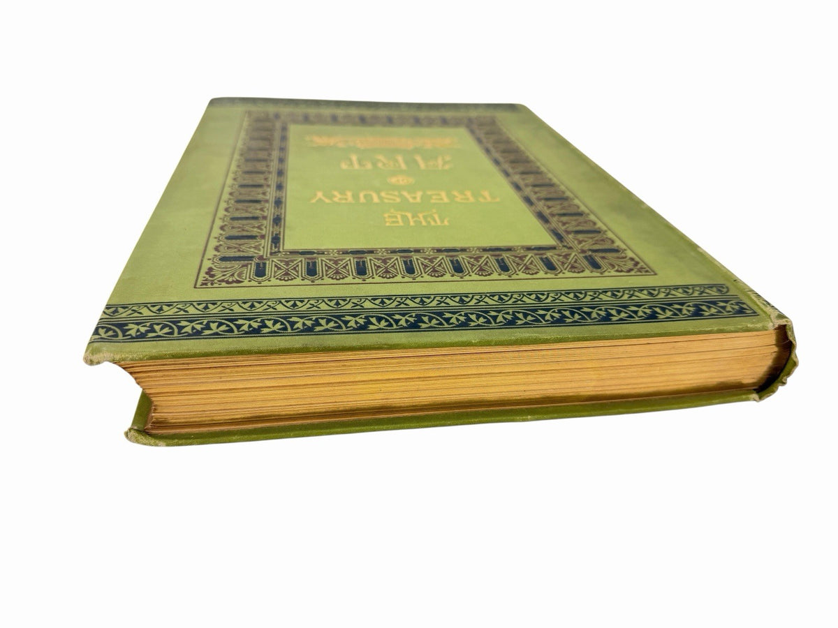 Antique 1880’s The Treasury Of Art Illustrated CASSELL Hardcover Book w/ Plates