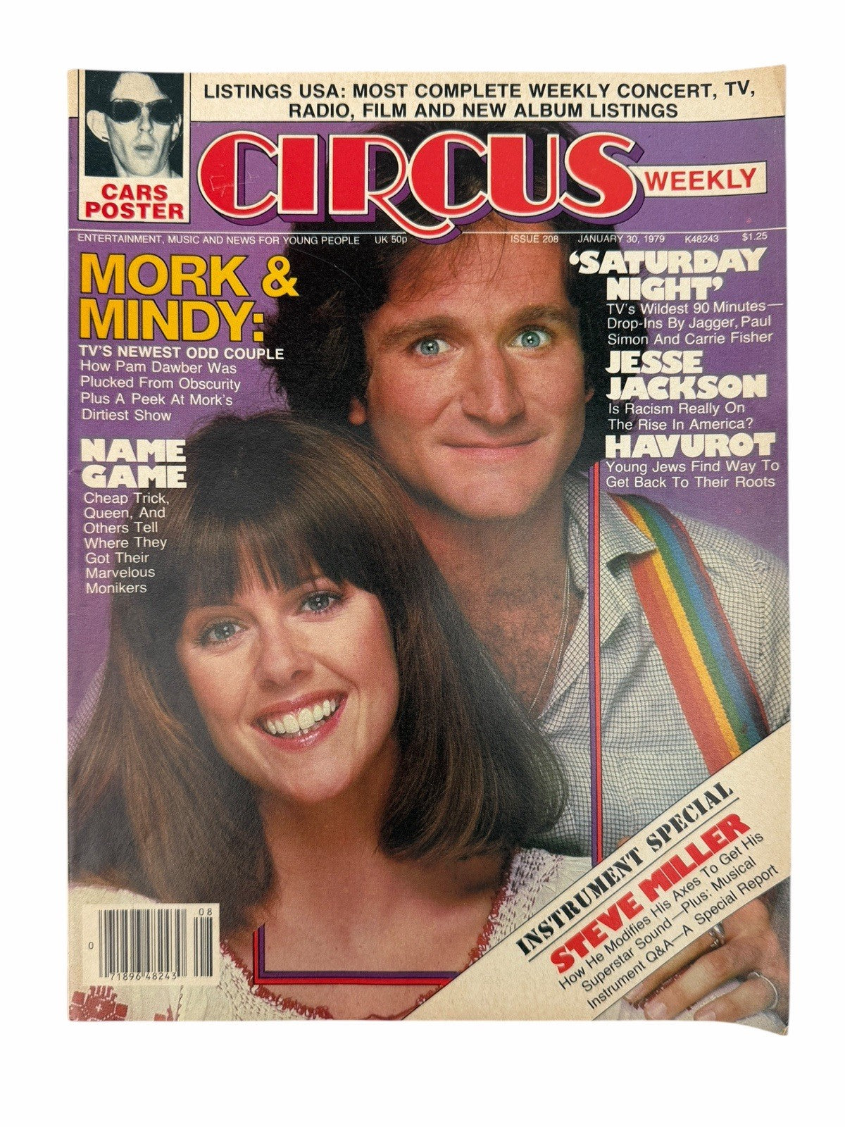 CIRCUS Magazine 1979-1985 Lot Of 6 Issues 1981 Styx ROLLING STONES Mork & Mindy