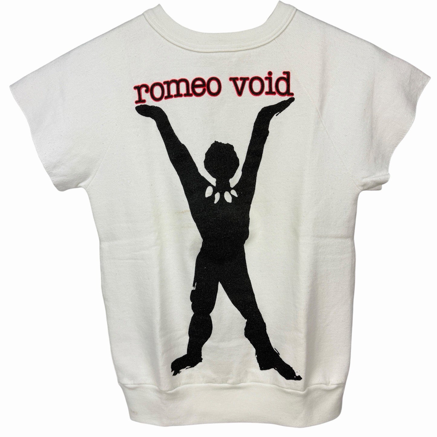 Vintage 1984 ROMEO VOID Instincts Album LP Tour Promo SHIRT Small Sweatshirt