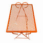 Vintage 1950s MCM Wrought Iron Mesh Salterini Style Nesting Side Tables Set Of 3