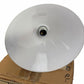 Vintage MCM Conran’s Habitat SCE France BRASS & GLASS CONE PENDANT LIGHT FIXTURE