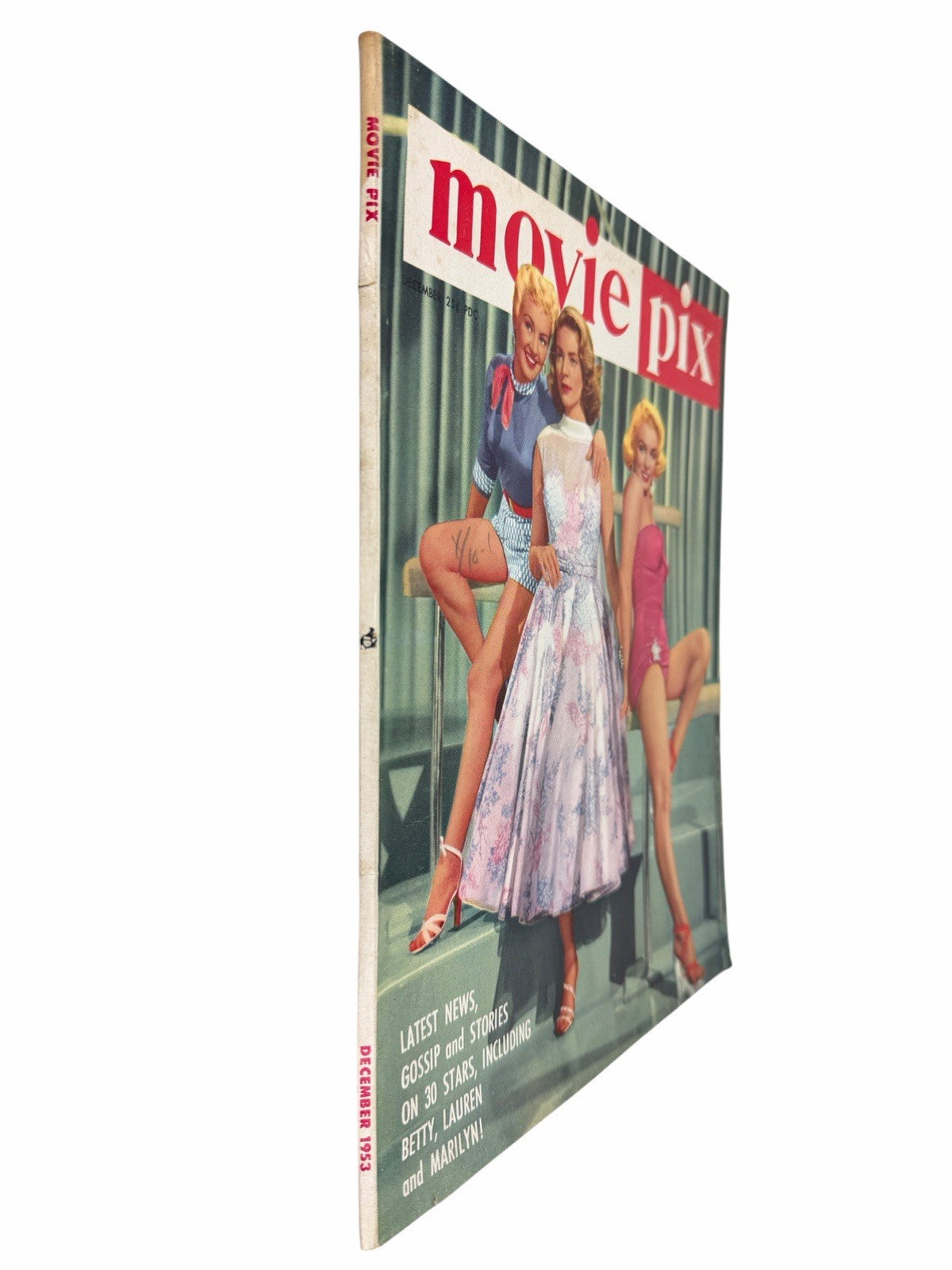 MARILYN MONROE Dec 1953 Movie Pix Magazine Vol 5 #1