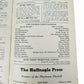 Vintage 1962 Bucks County Playhouse NEW HOPE PA Playbill & Season Handbill Flyer