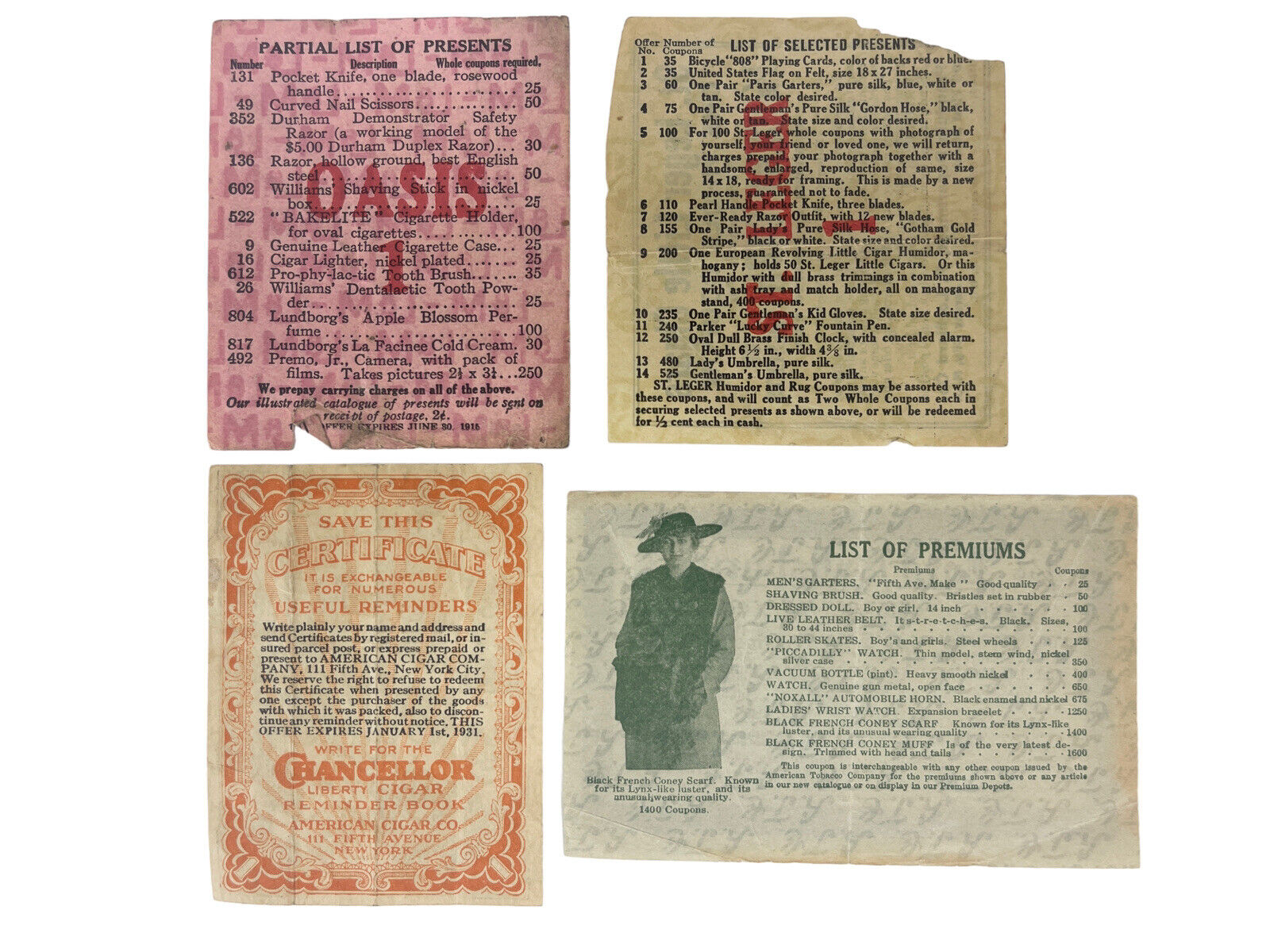 cigarette coupon codes Antique 1916-1931 Lot Of 23 PREMIUM Cigar & Cigarette Coupons Collecti – Old Souled cigarette coupon codes Antique 1916-1931 Lot Of 23 PREMIUM Cigar & Cigarette Coupons Collecti – Old Souled