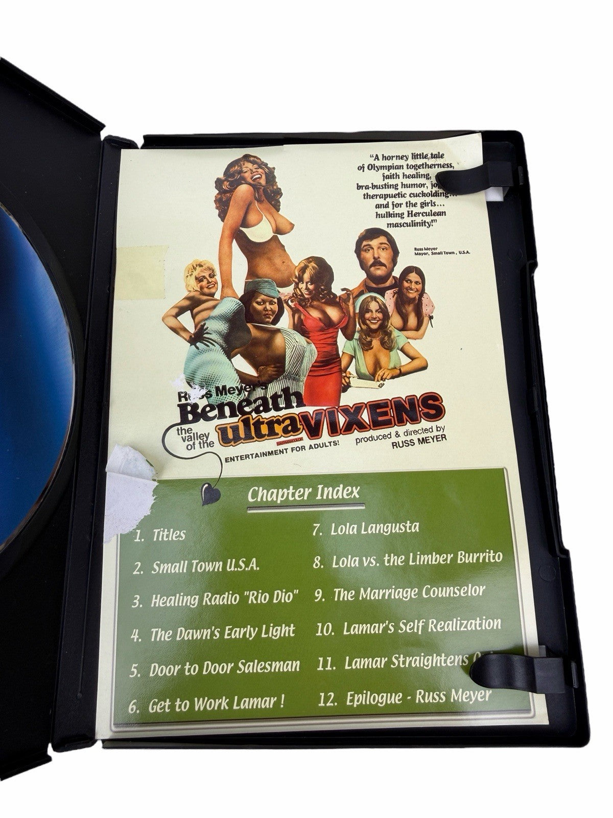 Russ Meyer's Beneath the Valley of the Ultra Vixens DVD Bosomania USCHI DIGARD