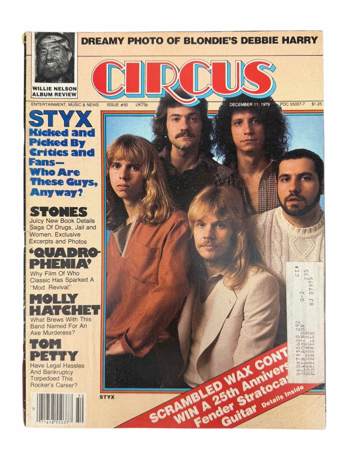 CIRCUS Magazine 1979-1985 Lot Of 6 Issues 1981 Styx ROLLING STONES Mork & Mindy