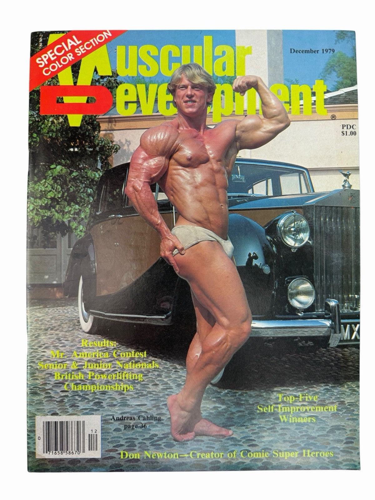 Lot of 16 MUSCULAR DEVELOPMENT Magazine Issues 1976-1980 Bodybuilding Fitness