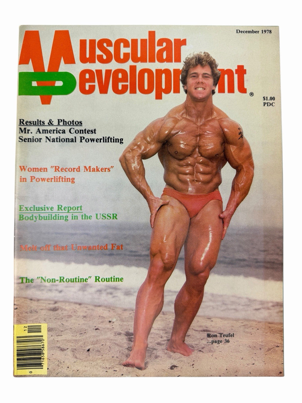 Lot of 16 MUSCULAR DEVELOPMENT Magazine Issues 1976-1980 Bodybuilding Fitness