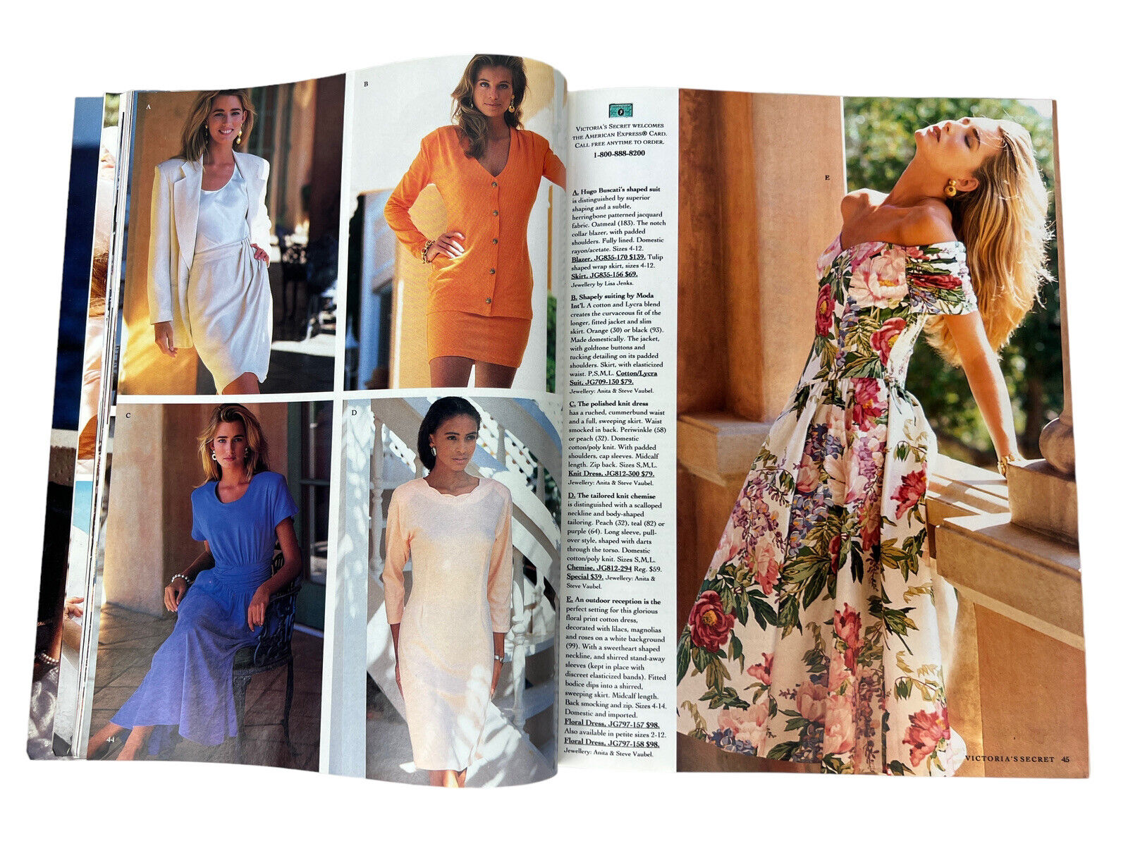 ＶＩCＴＯＲＩＡ'Ｓ　ＳＥCＲＥＴカタログ（1997年夏LONDON） Victoria's Secret London: Aug. 1997 Catalog. Tyra Banks, Yasmeen