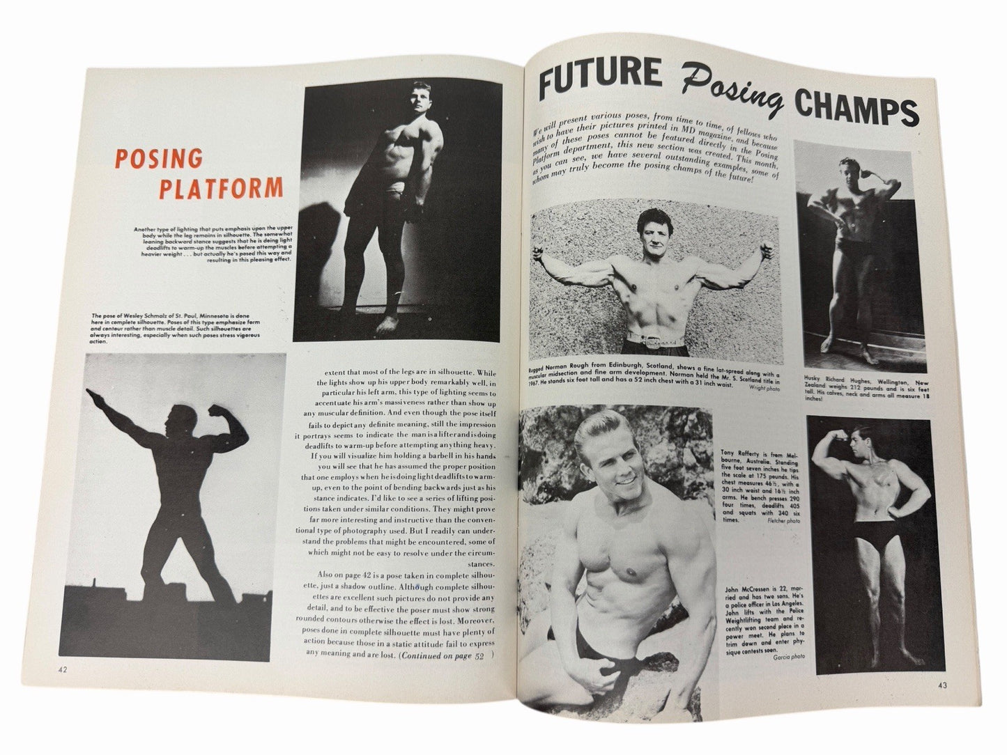 1969 MUSCULAR DEVELOPMENT Magazine 8 ISSUES Vintage Bodybuilding Weightlifting