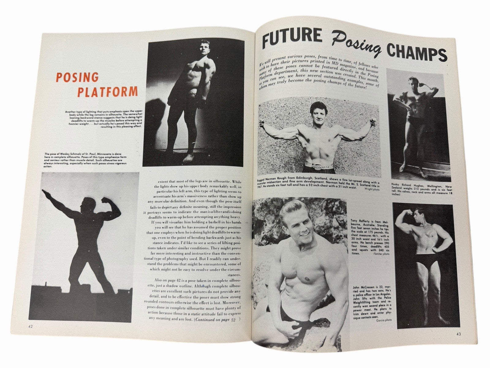 1969 MUSCULAR DEVELOPMENT Magazine 8 ISSUES Vintage Bodybuilding Weightlifting