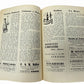 Vintage 1959 Italy FLORENCE WEEKLY Tourist Handbook Travel Map Ads Guide Book