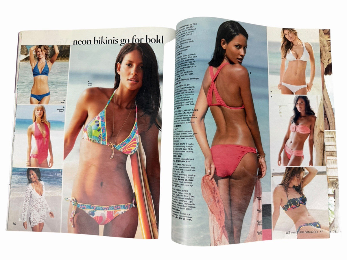 Alessandra Ambrosio 2009 VICTORIA'S SECRET Swim Sale Preview CATALOG Fashion Y2K