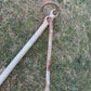 Antique 20lb Admiralty Yacht Anchor w/ Folding Stock & Key Fisherman Nautical