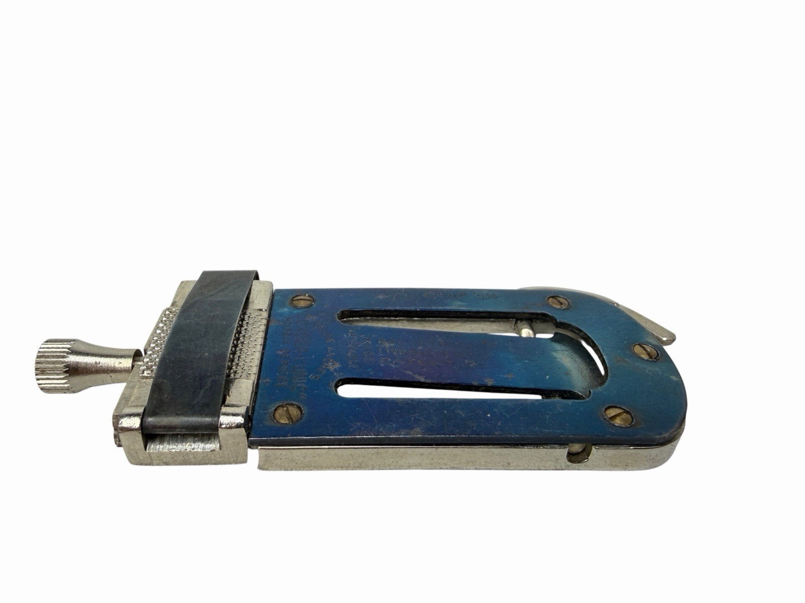 CORDIER L'UNIC  Bb SOPRANO CLARINET REED TRIMMER CLIPPER CUTTER Antique France