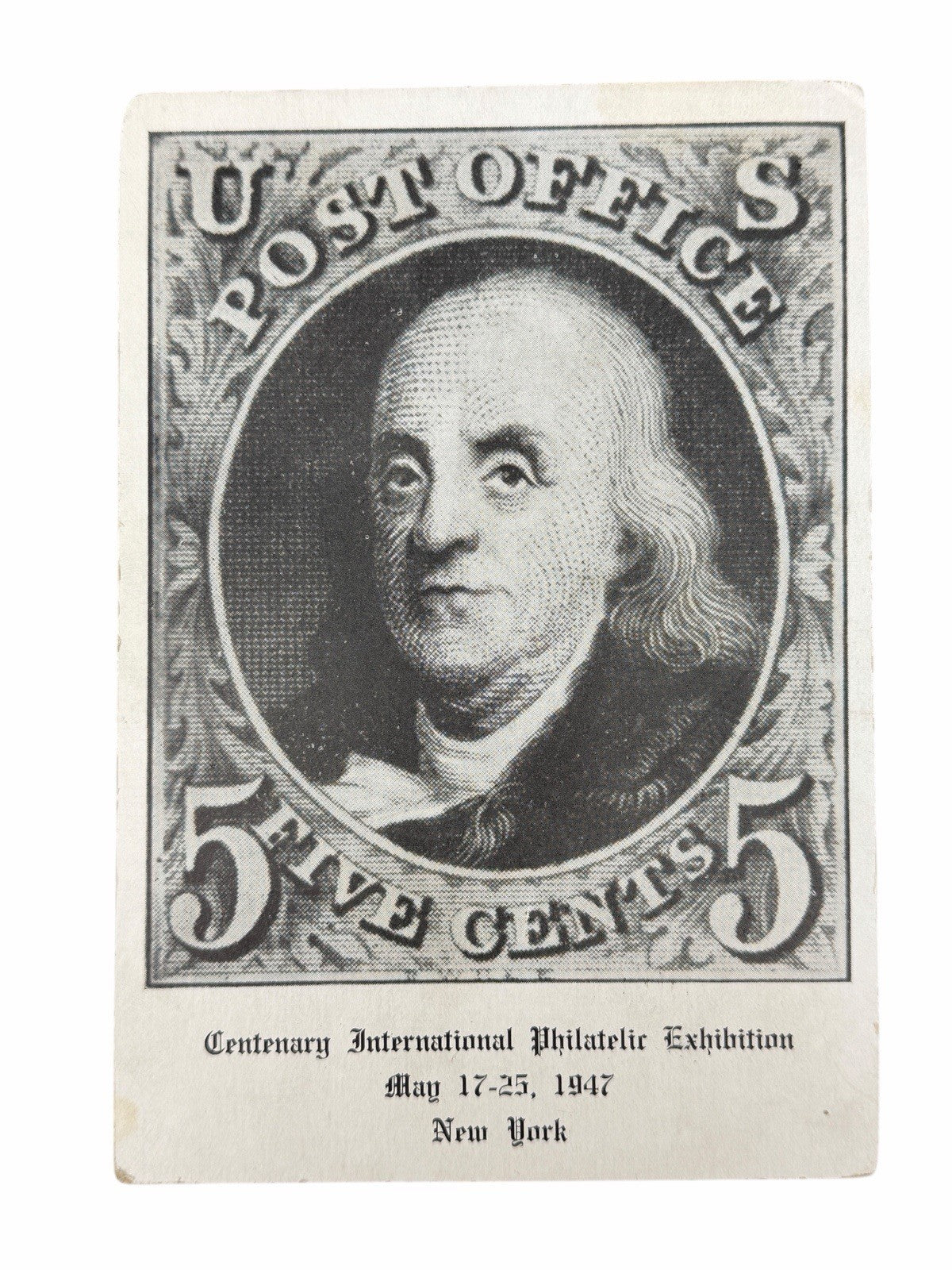1947 CIPEX Centenary International Philatelic Exhibition SOUVENIR POSTCARD FDC