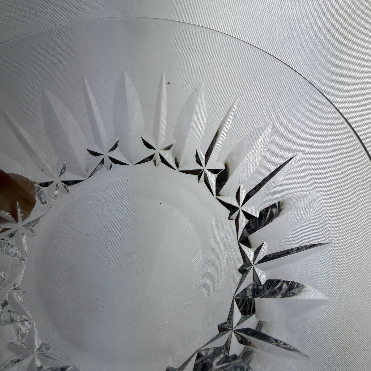 Baccarat Austerlitz Cut Crystal Finger Bowl 4.75” Snack Nut Candy Trinket FRANCE