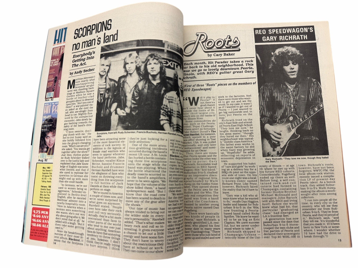 HIT PARADER Magazine April 1983 TOM PETTY Scorpions AC/DC Def Leppard DEVO