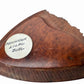 Vintage 1989 Jeffrey Seaton MOUNTAIN LILAC BURL Sculptural Live Edge Wood Box