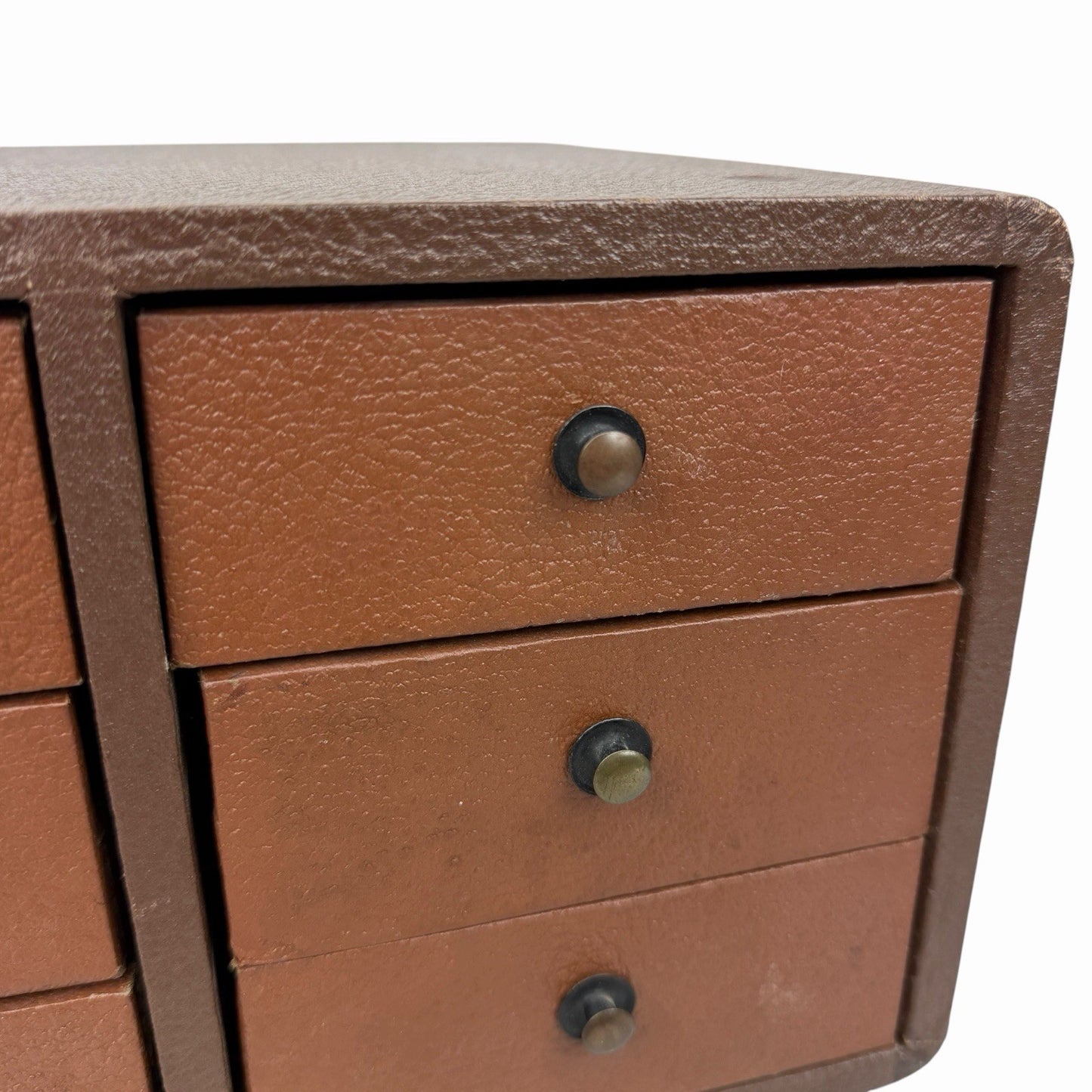 Vintage 1950’s DAVID WHITE 35mm 3D Stereo REALIST SLIDES 6 Drawer Cabinet Case