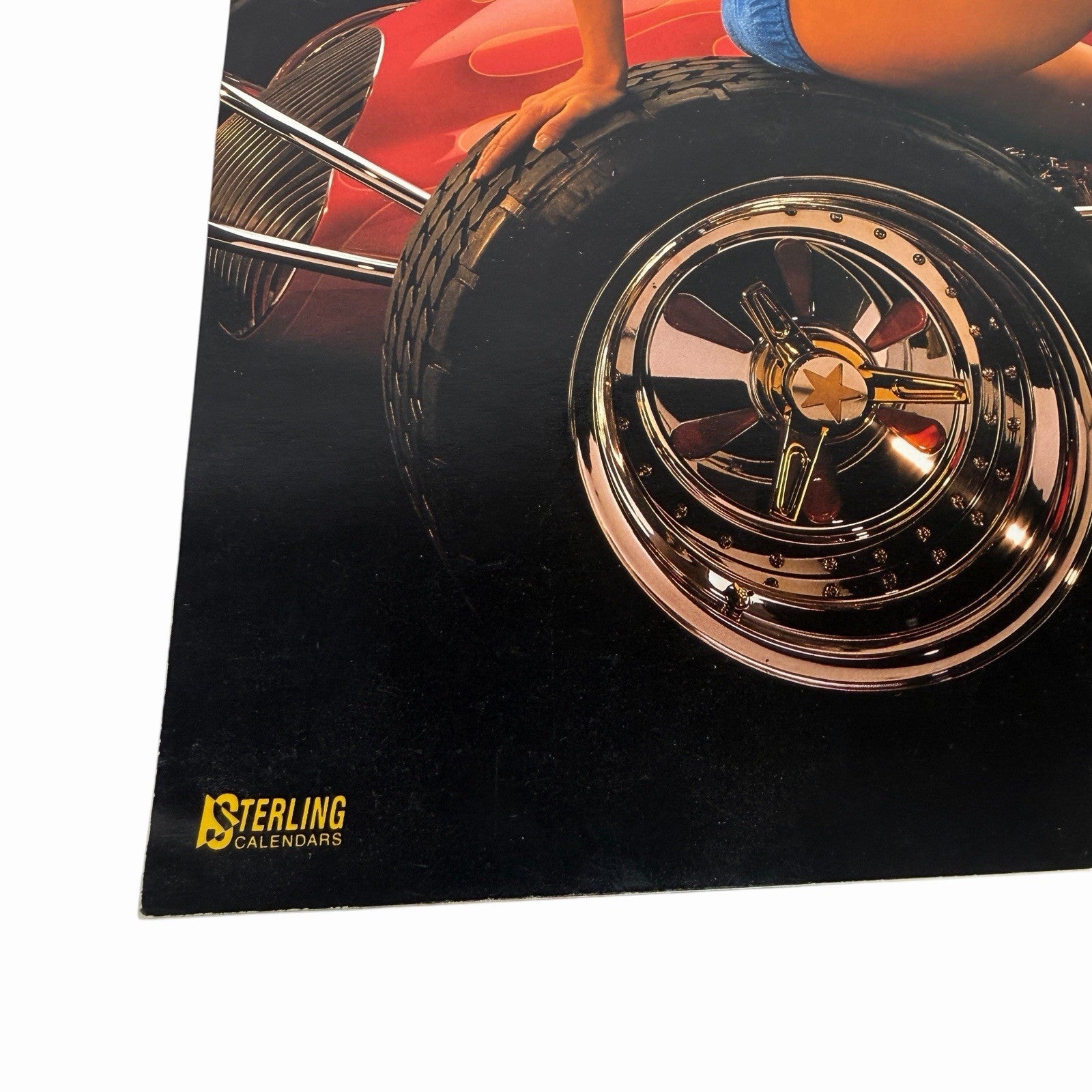 Vintage 1992 CLASSY CHASSIS Calendar RANDY LORENTZEN Hot Rods & Swimsuit Pinups
