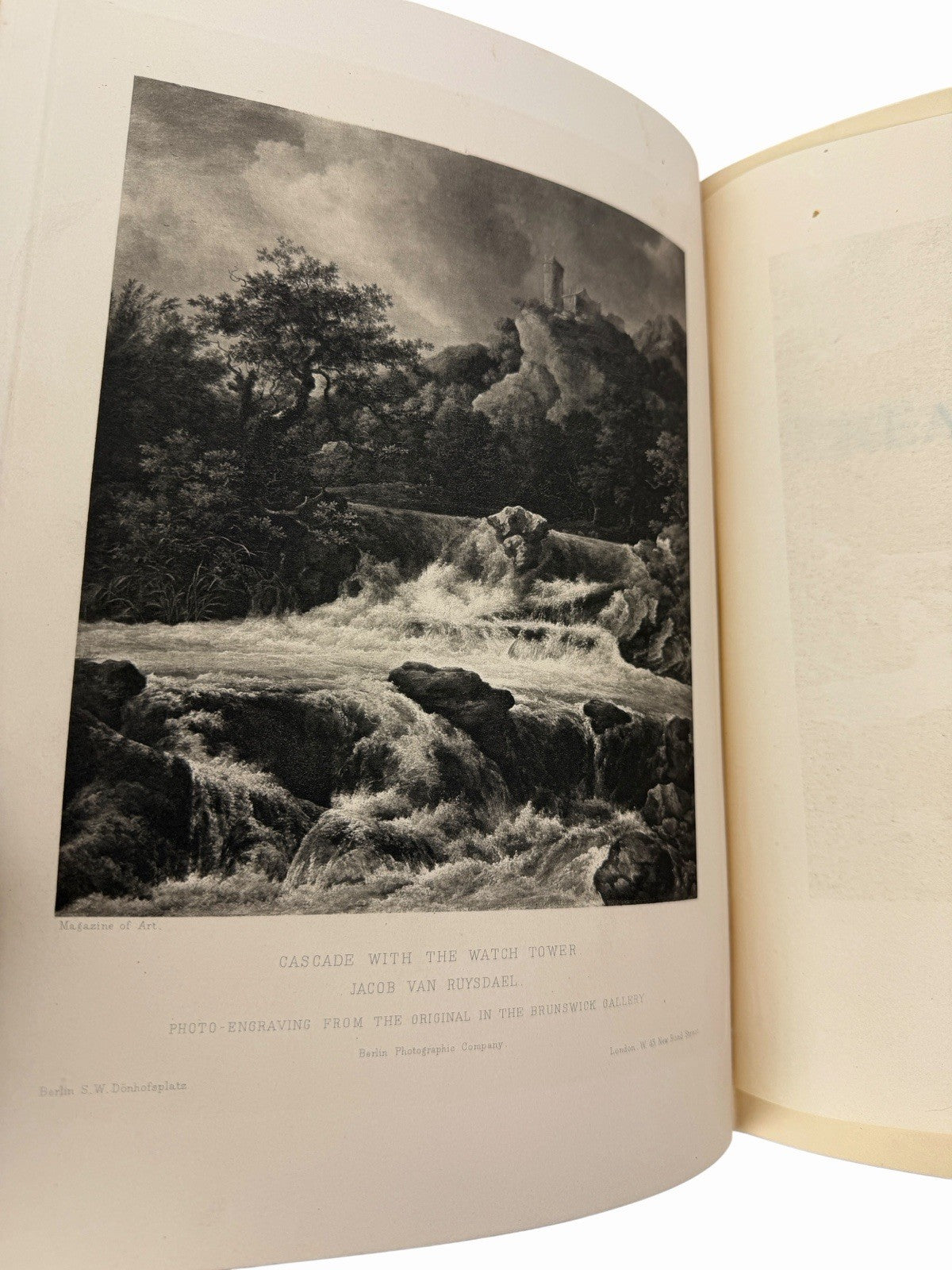 Antique 1880’s The Treasury Of Art Illustrated CASSELL Hardcover Book w/ Plates