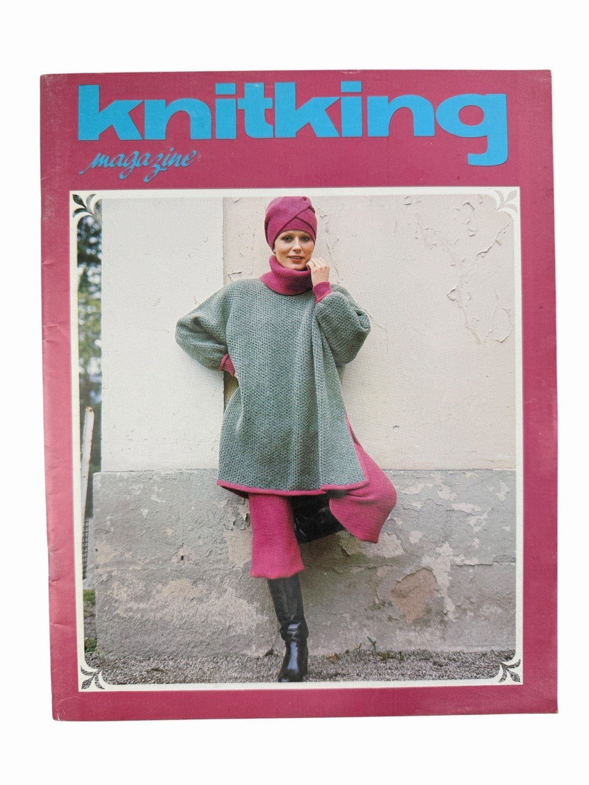 Vintage 1970’s & 1980’s Lot 23 Issues KNITKING MAGAZINE Knitting Patterns Mod